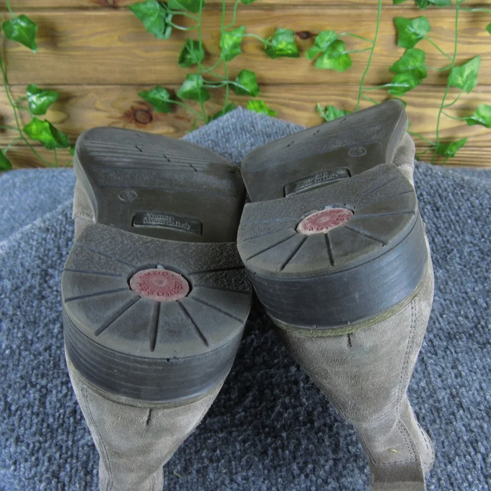 Nordstrom Men's Gray Suede Leather‎ Waterproof Ankle Boots Casual 45